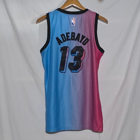 Nike Connect NBA Auth Miami Heat Vice City Edition #13 Bam Adebayo Jersey - L* - Picture 4 of 5